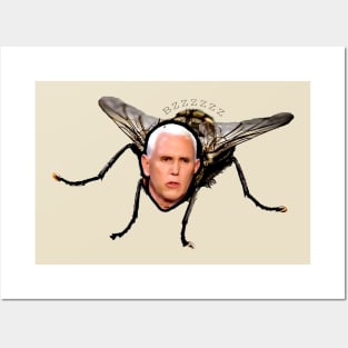 Mike Flies Pence Posters and Art